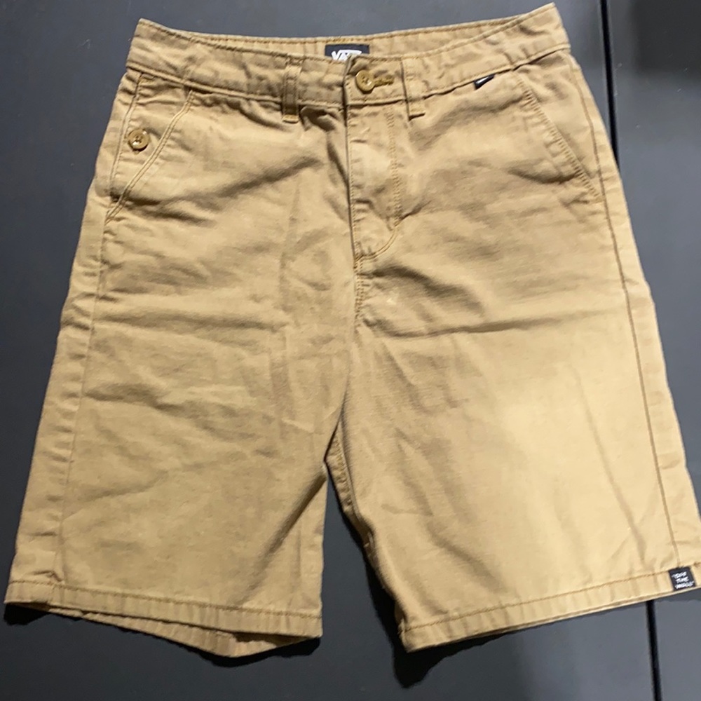 Basic tan Vans shorts worn just a few time.
